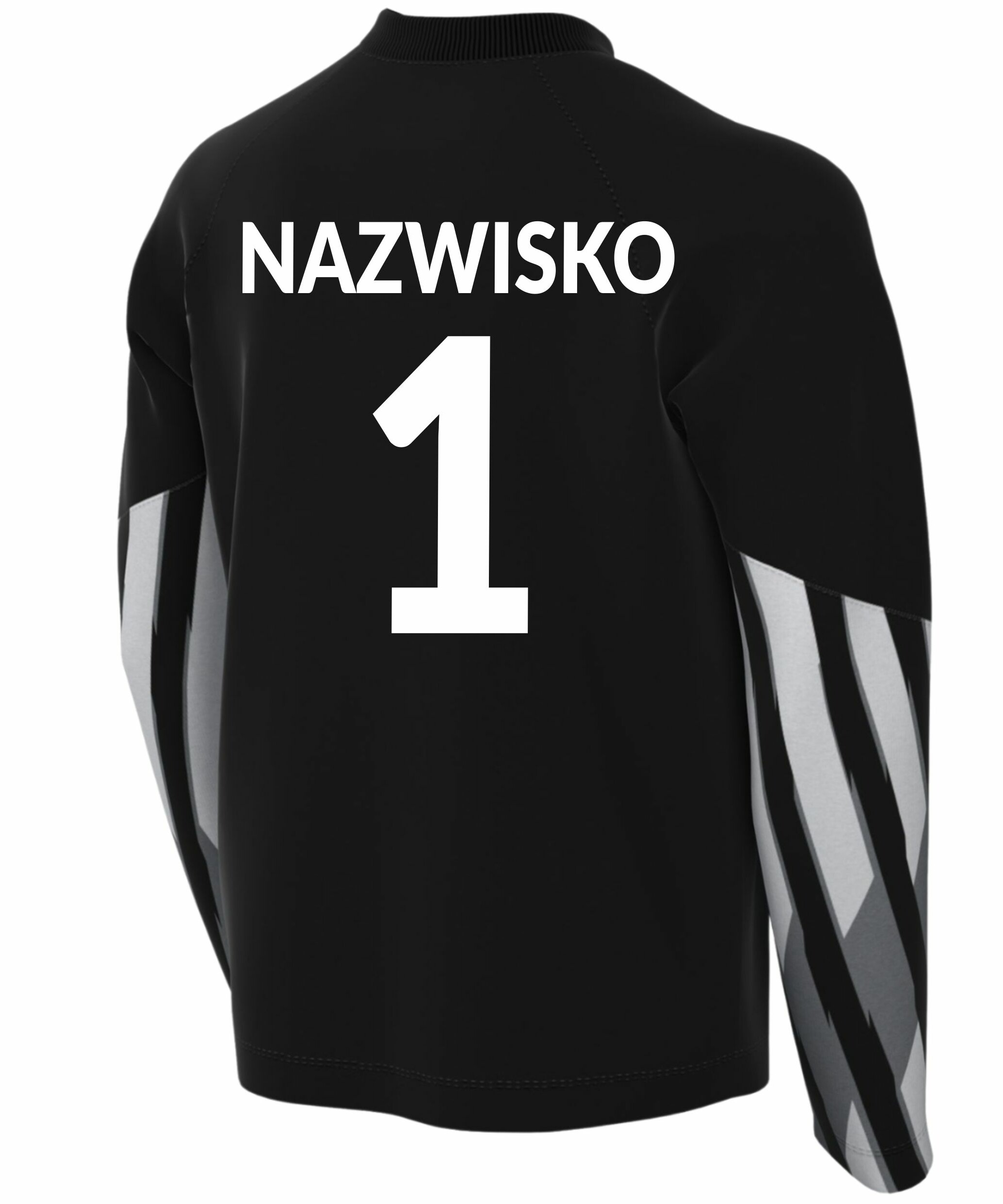 Bluza bramkarska czarna dziecięca