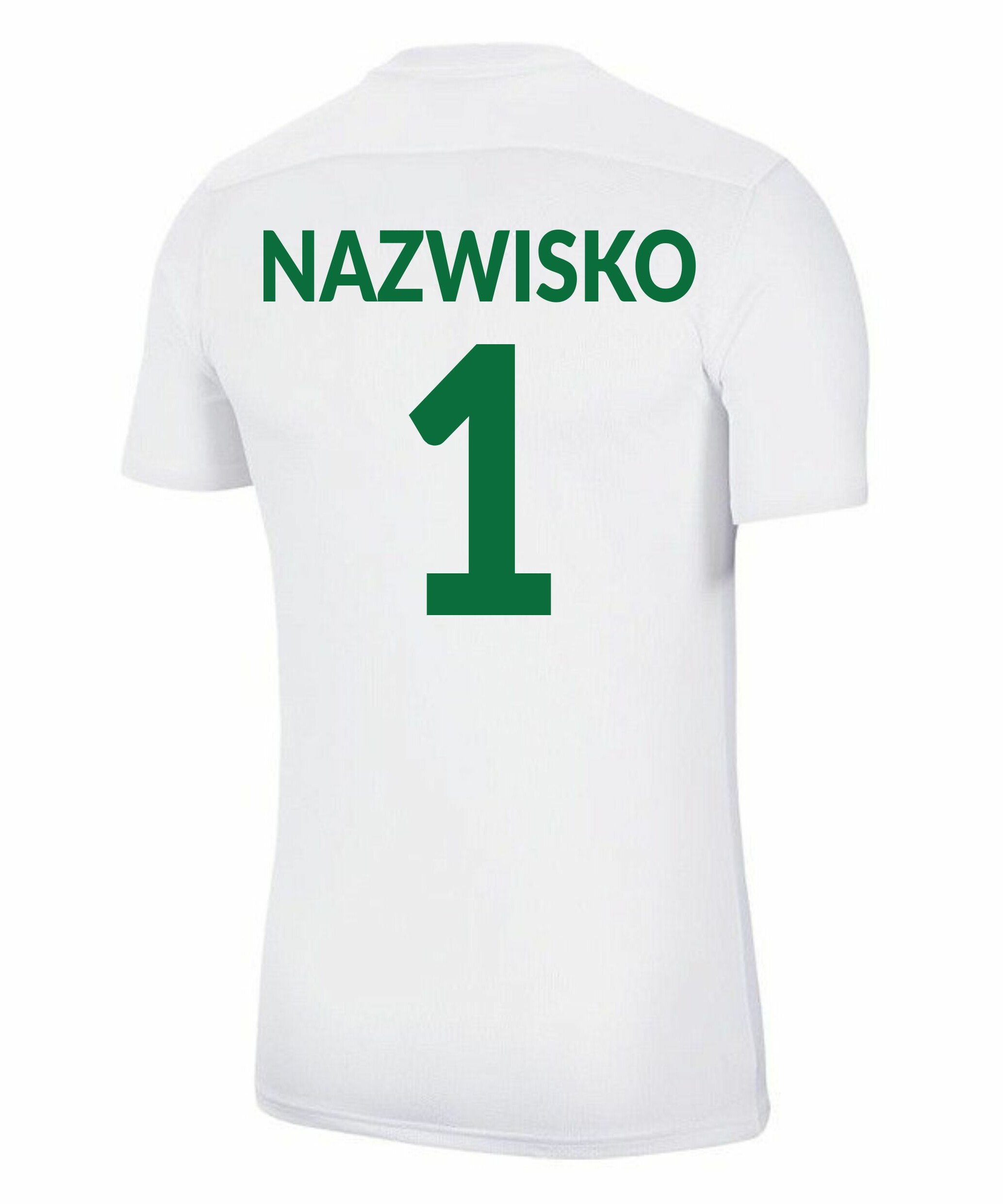 Koszulka meczowa biała męska