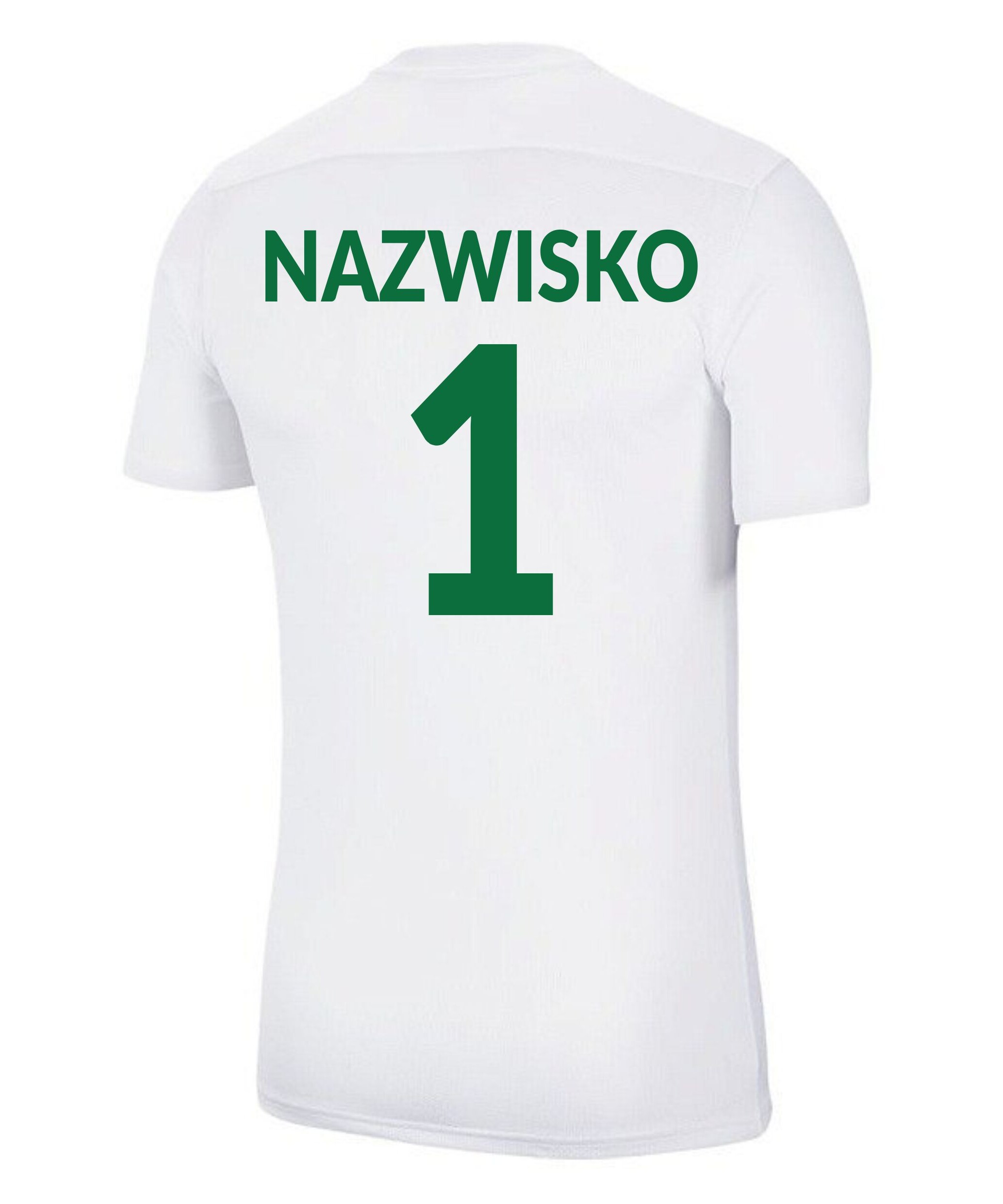 Koszulka meczowa biała dziecięca