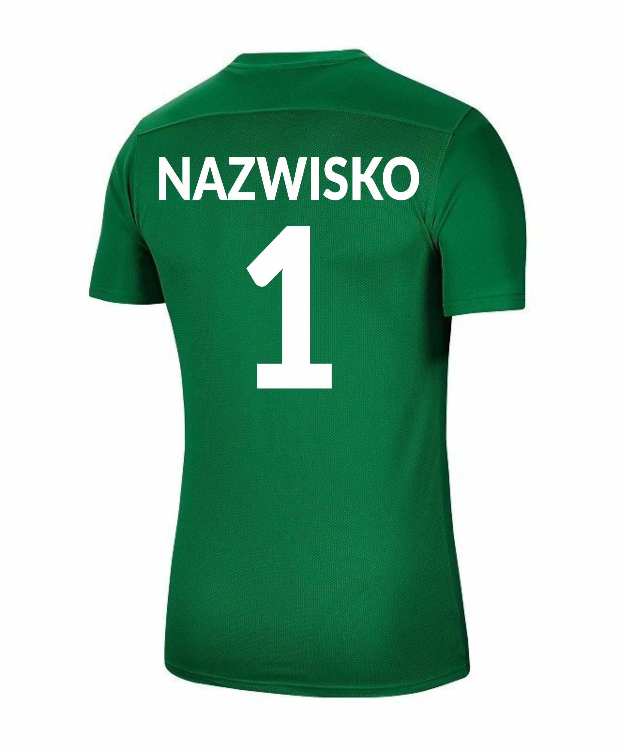 Koszulka meczowa zielona dziecięca