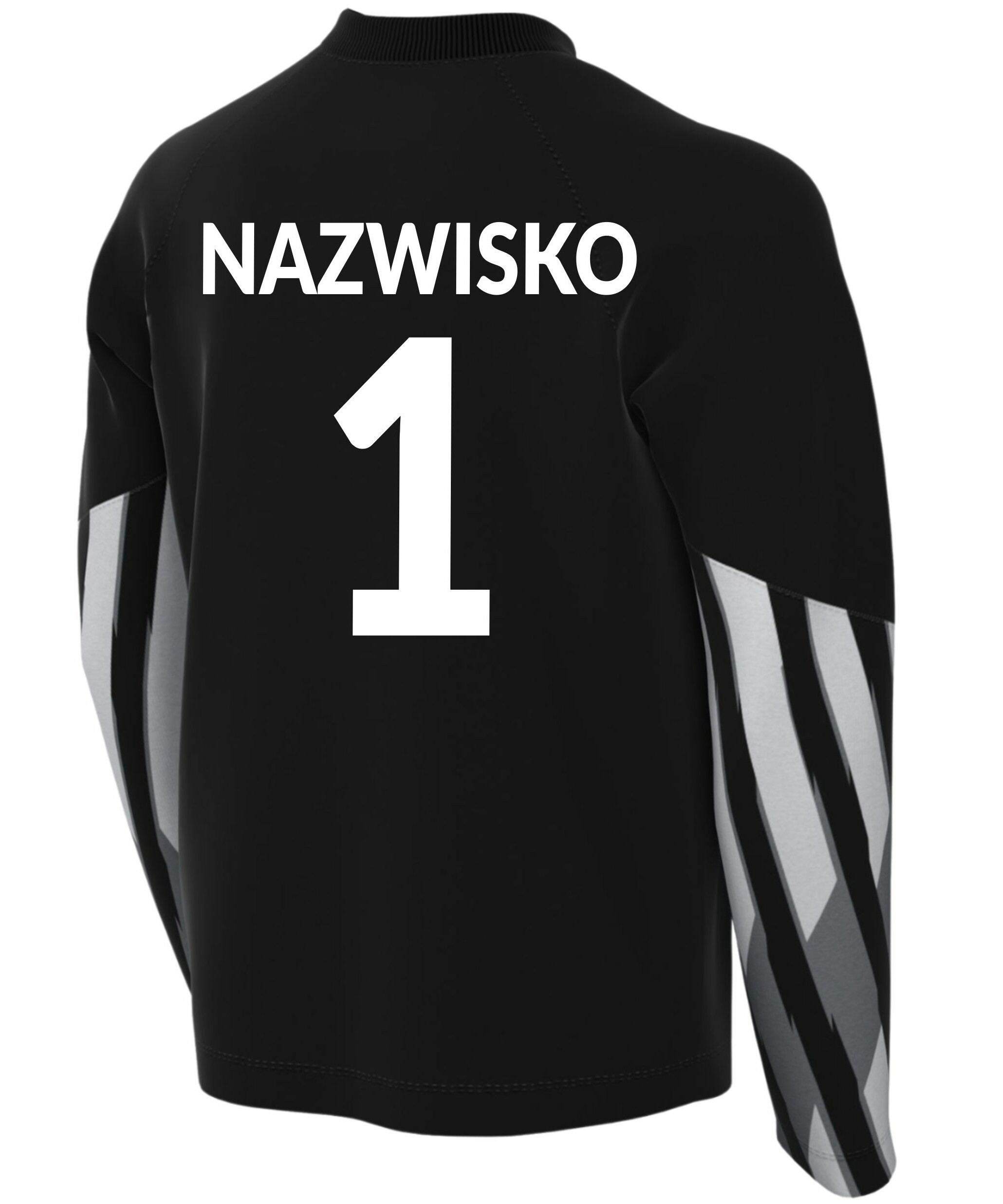Bluza bramkarska czarna męska