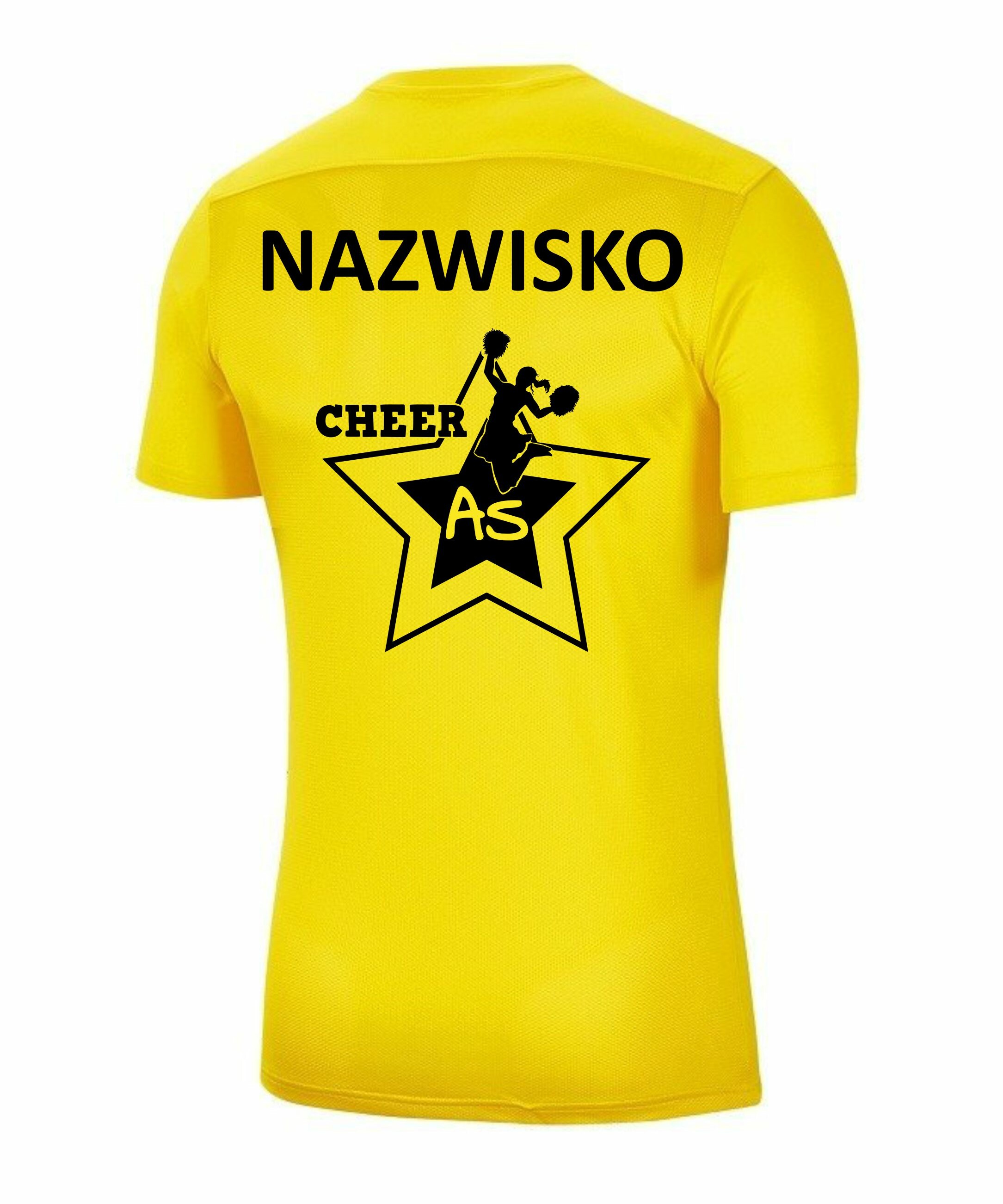 Koszulka meczowa żółta dziecięca
